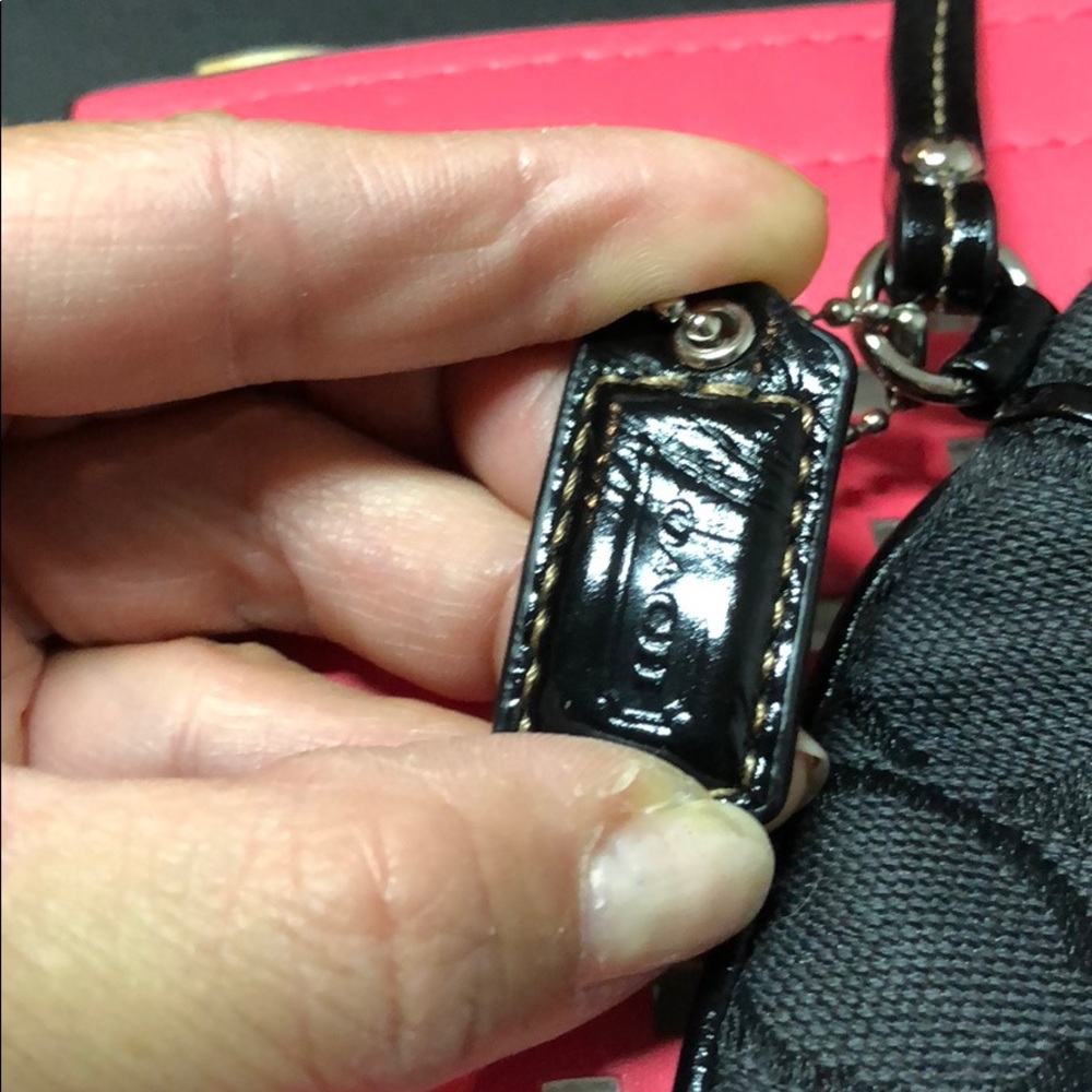 Coach mini pouch black - Picture 3 of 5